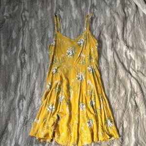 Floral Yellow Sundress